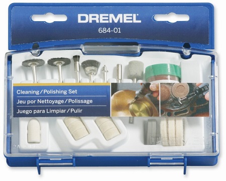 DREMEL KIT CLEANING/POLISHING ACCESSORY- 20 PCE - (684-01)